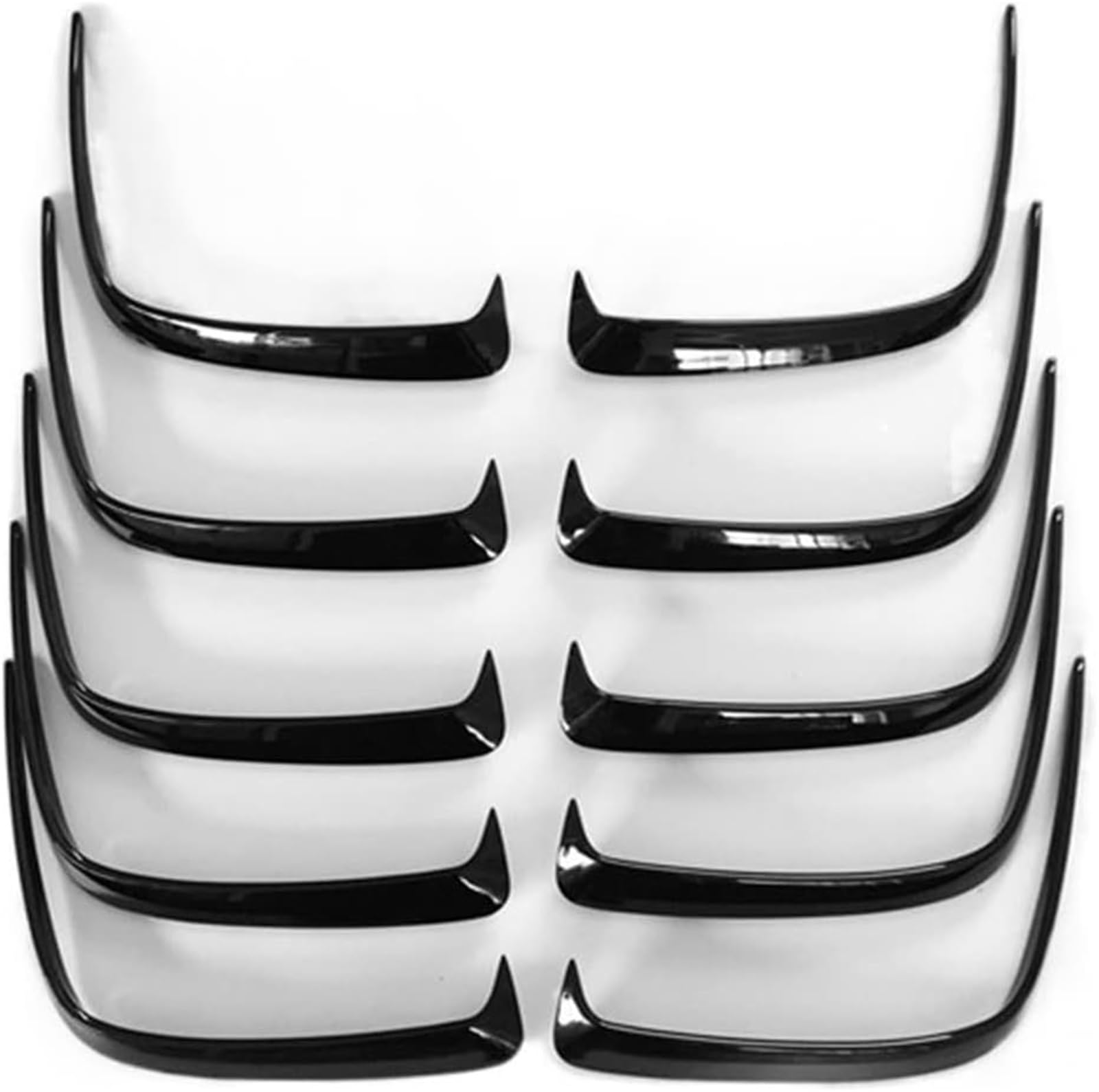 Alerón de coche elegante estilo AMG para Sport Hatchback con canards 6