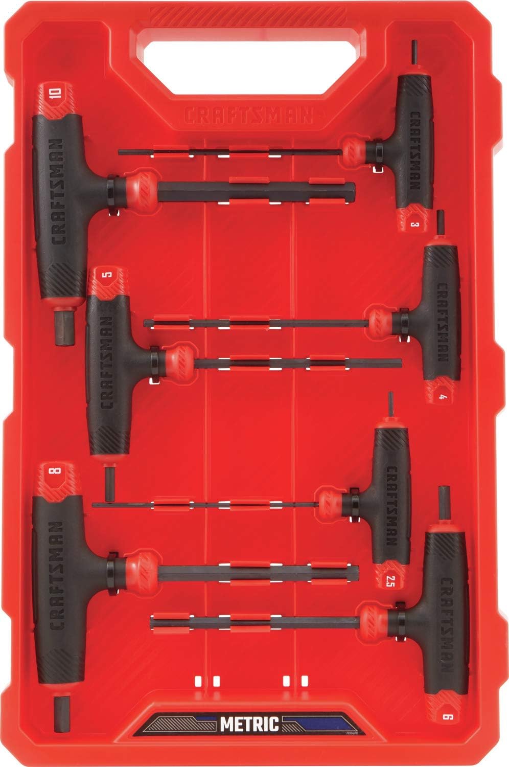 CRAFTSMAN Hex Key Set, 14-Key, T-Handle (CMHT26001) - - 