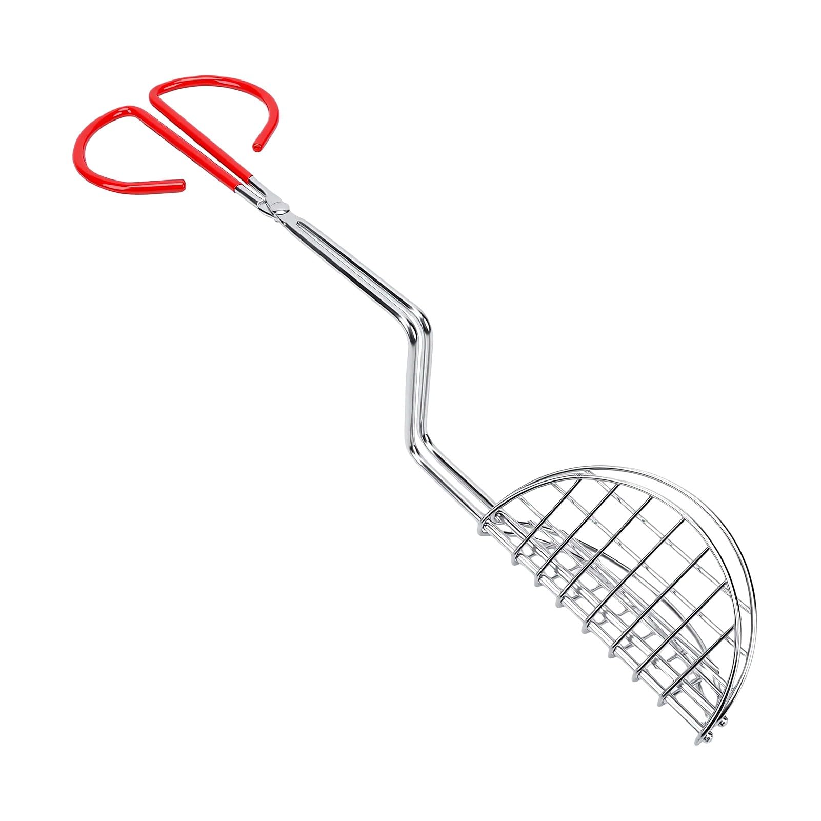 Pinzas para conchas de taco Zunate de acero inoxidable y molde de tortilla frita