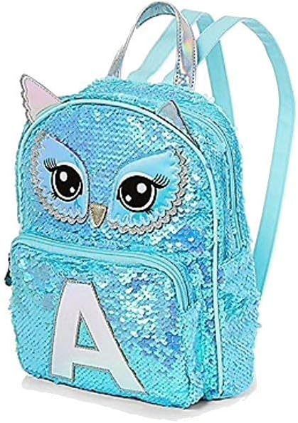 justice blue backpack