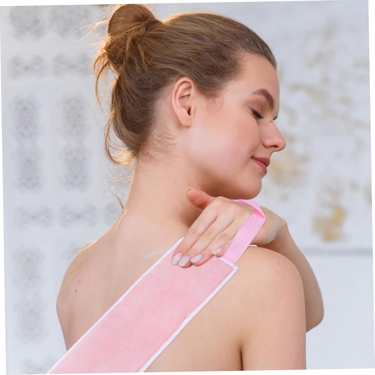 2pcs Back Tanning Applicator Strip Soft Lotion Applicator for Even for Self-tanning Sunscreen Lotions for Hard Reach Areas