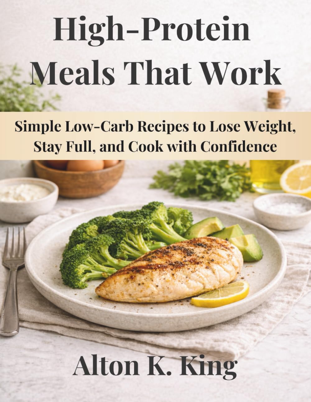 High-Protein Meals That Work: Simple Low-Carb Recipes to Lose Weight, Stay Full, and Cook with Confidence