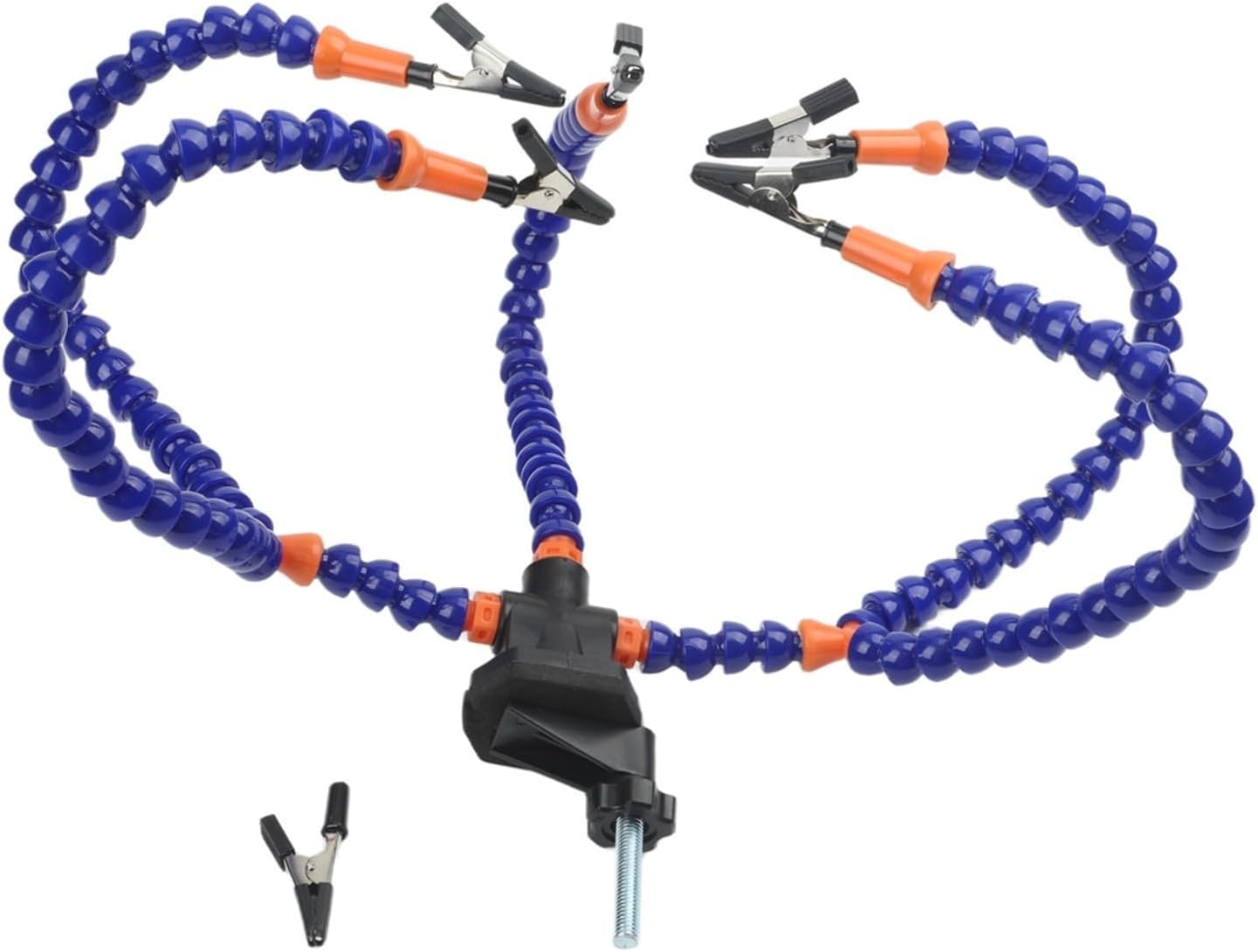 Third Hand Solder Tool 5 Clip Flexible Arms
