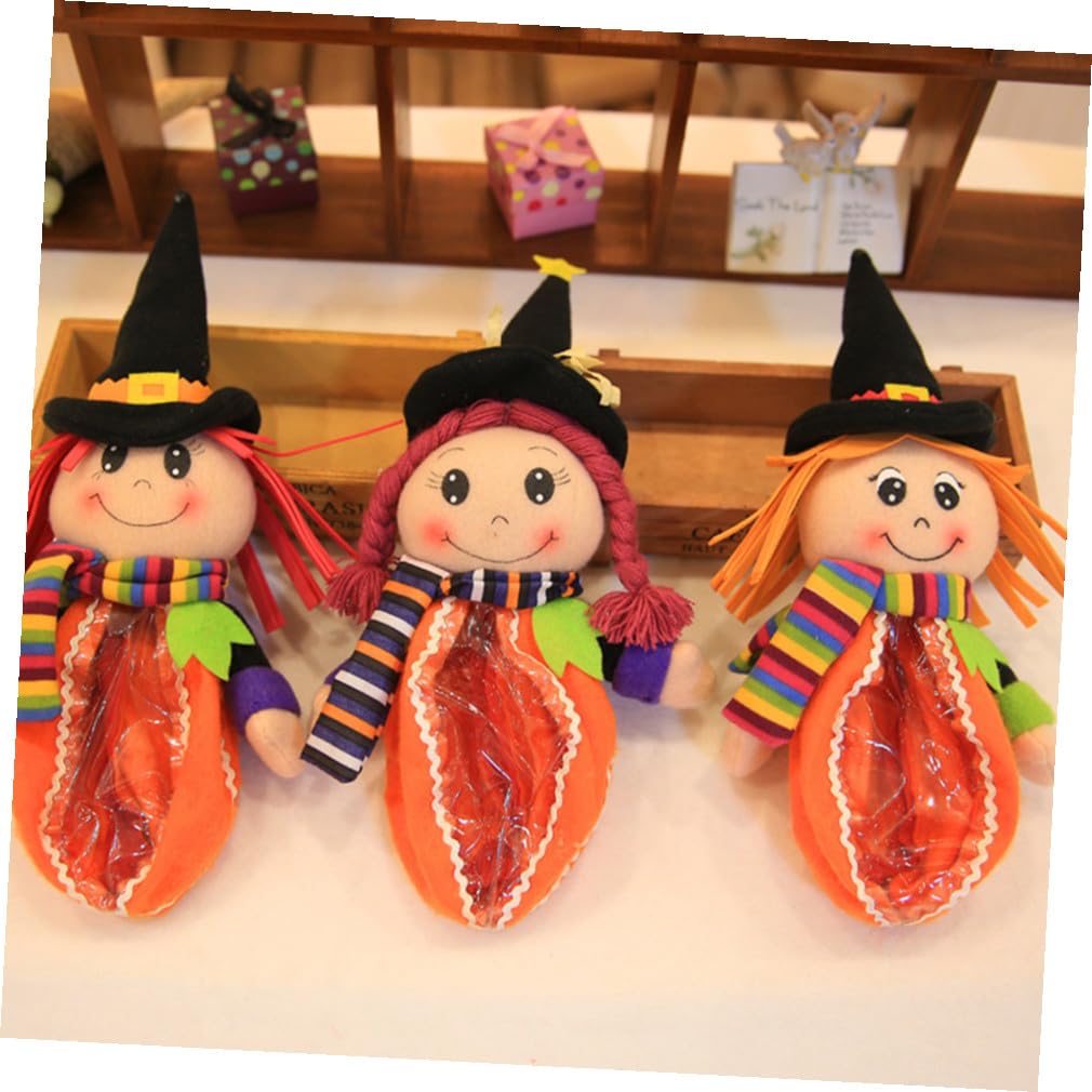 FOMIYES Bolsa De Dulces De 6 Uds Bolsas De De Halloween Bolsas Transparentes Para Niños De Envoltorios De Dulces Dulces Para Niños De Halloween