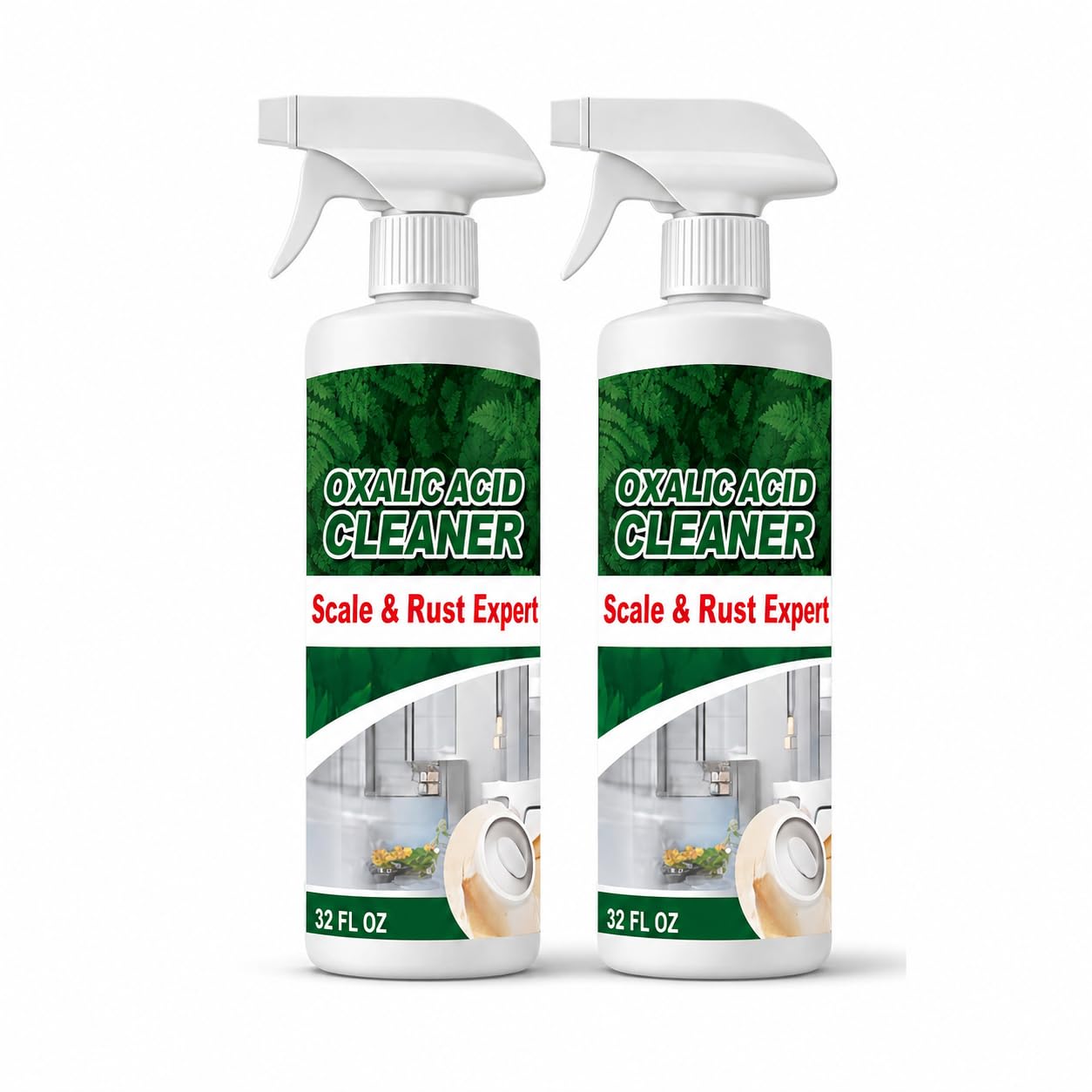 Oxalic Acid Stain Removal Spray | Hard Water & Limescale Remover, Kitchen & Bathroom Degreaser, Pet Odour Eliminator | Eco-Friendly Surface Cleaner 200ml (PACK OF 02) (PACK OF 2)-picture-28