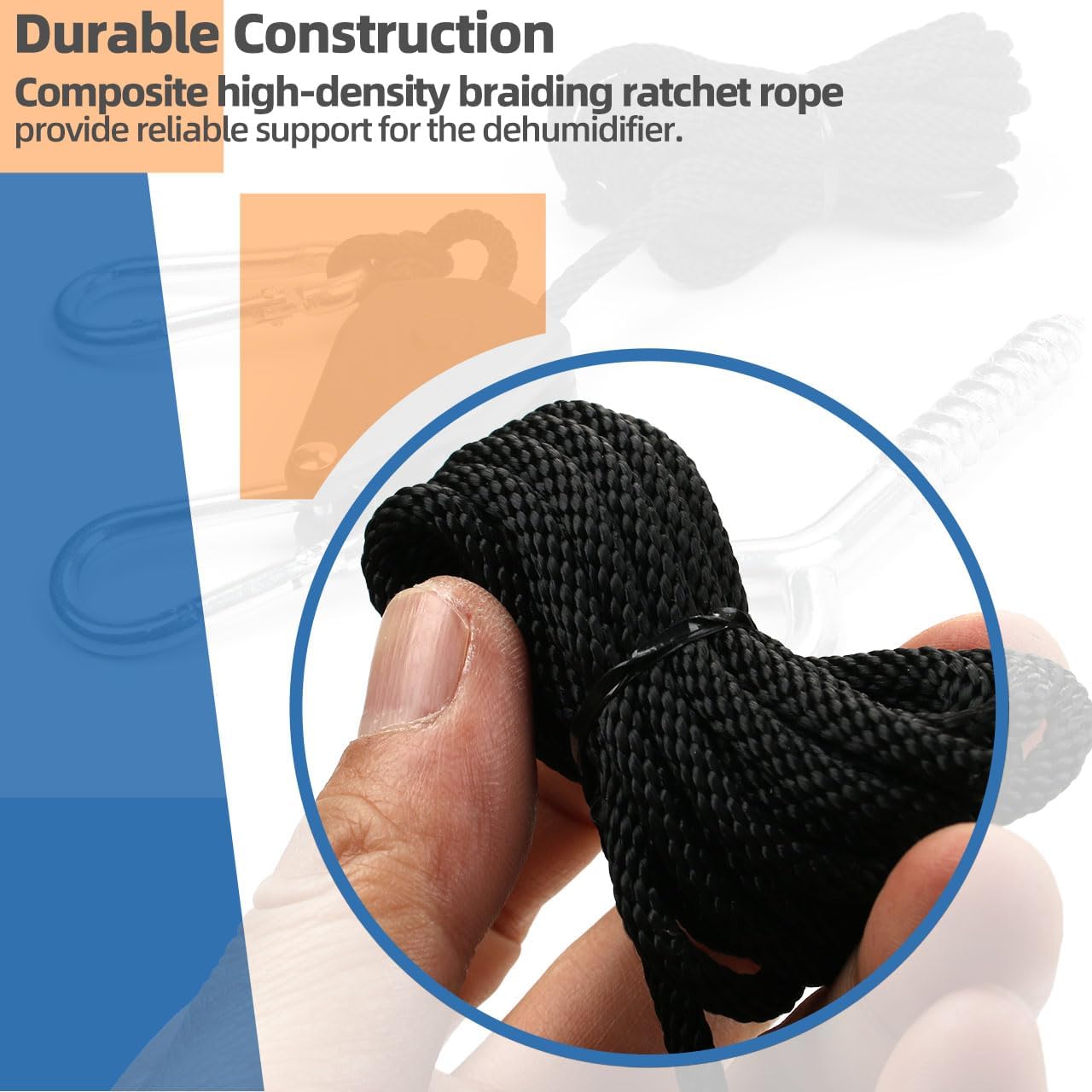 5822 Dehumidifier Hanging Kit for AprilAire Crawl Space, Basement, Whole-House Dehumidifier Models E070, E080, E100, E130, 1820, 1830, 1850, 1852, 1870, 1872 Dehumidifier Parts & Accessories