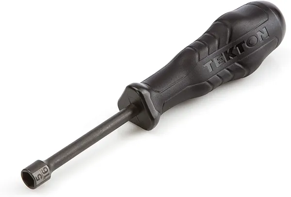 TEKTON 5/16 Inch High-Torque Black Oxide Blade Nut Driver | 26864 | Made in USA