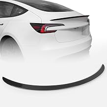 Spoiler for 2025-2026 Tesla Model Y Juniper Carbon Fiber Sporty Appearance | Easy Drill-Free Installation, High-Performance OEM-Style Rear Trunk Lip Wing