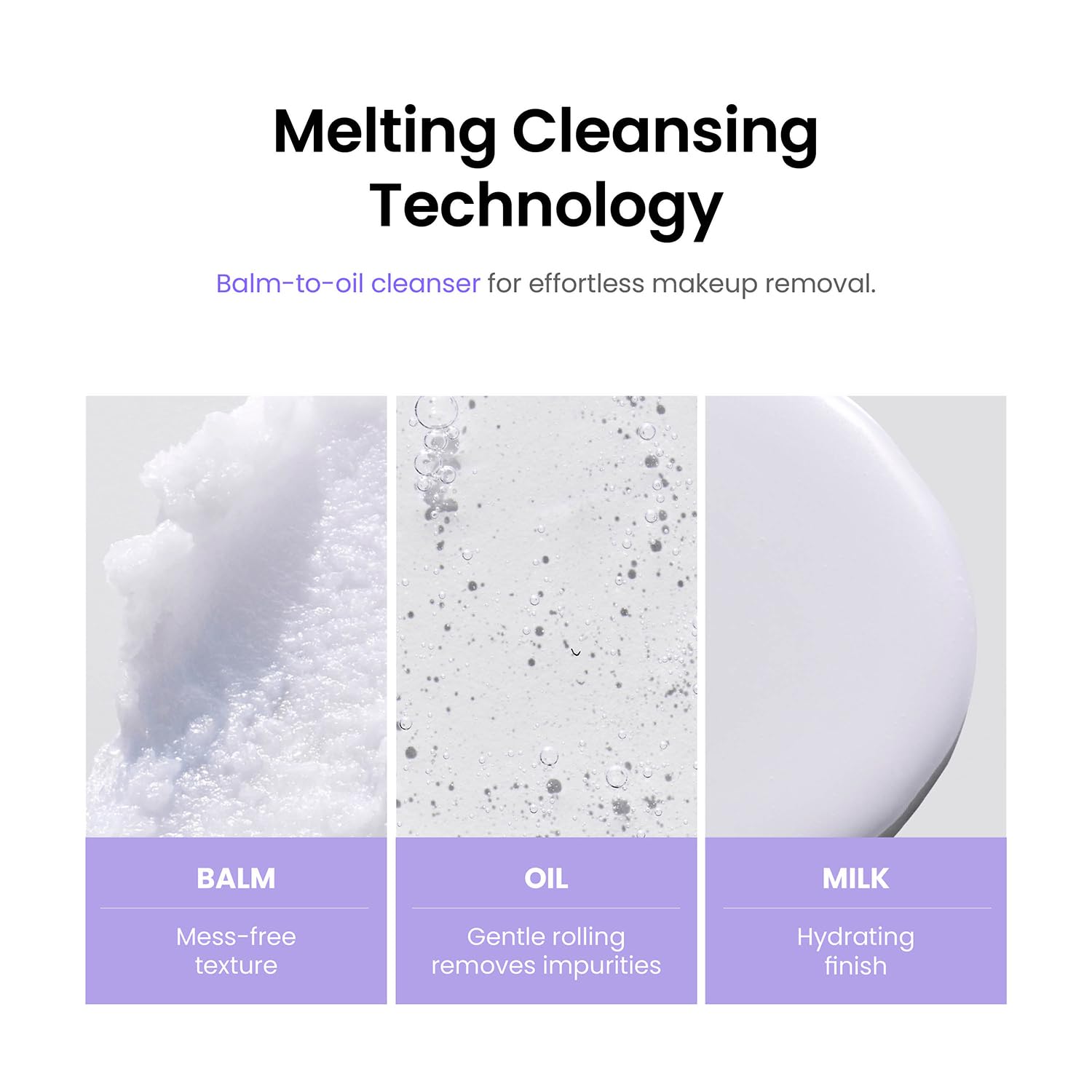 caraseoul Gentle Grinding Cleansing Balm Makeup Remover with BHA Salicylic Acid & Bakuchiol, Vegan, Non-Greasy Texture, Cleansing Oil Travel Size, Korean Skin Care, For All Skin Type (50ml/1.69 fl.oz) - Image 7