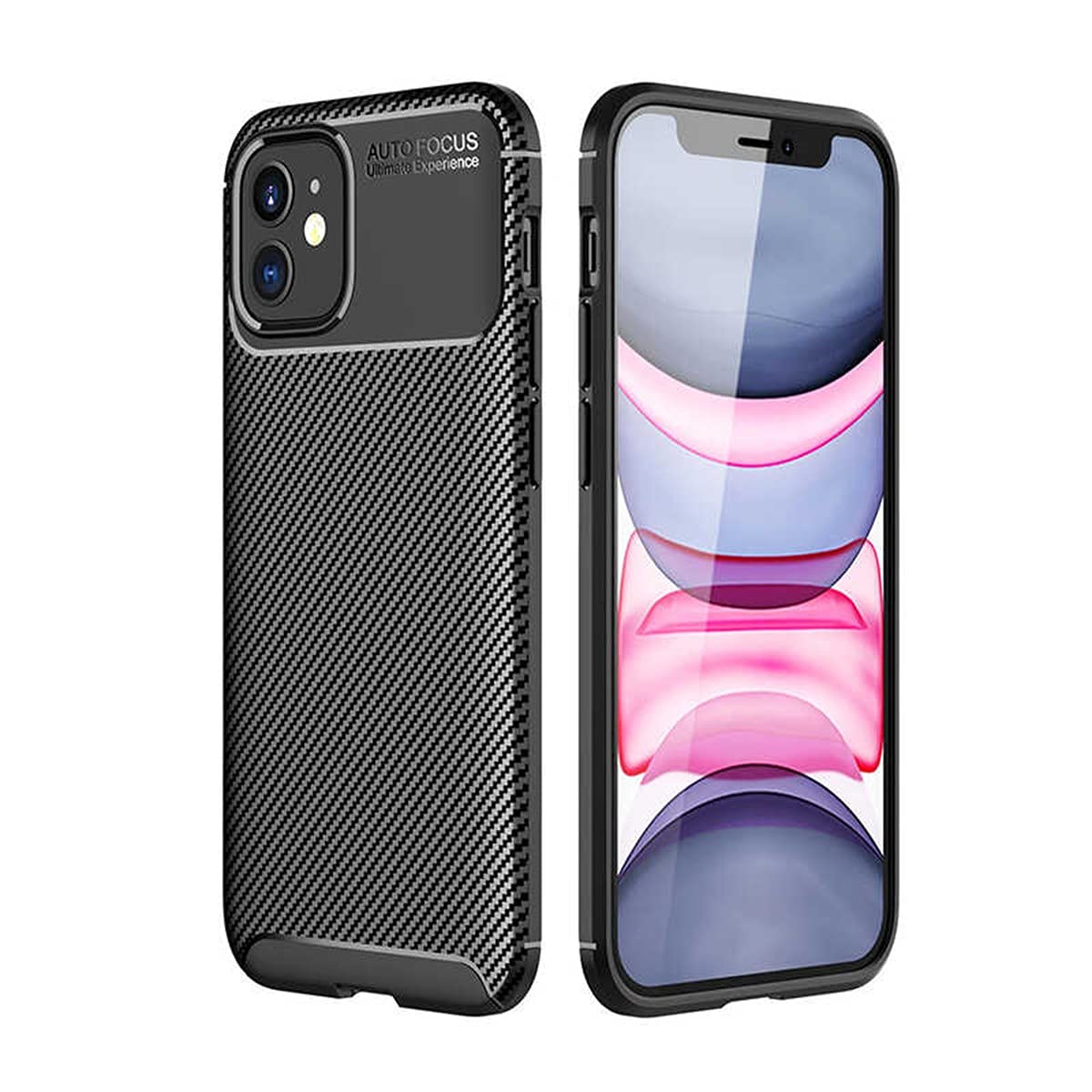 Zore Apple ile uyumlu iPhone 12 Mini Kılıf Negro Silikon Kapak Siyah