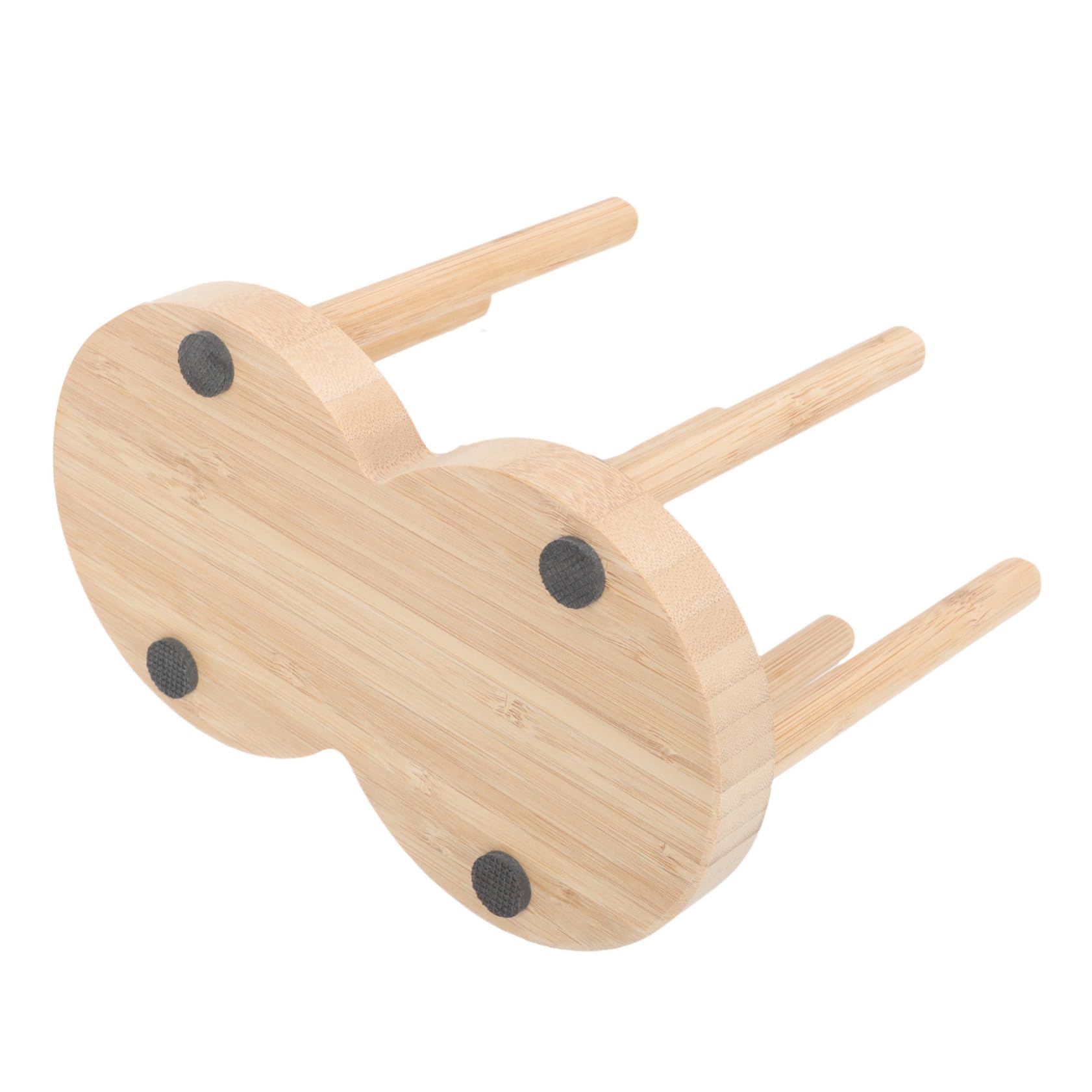 PRETYZOOM 1pc Paper Cup Organizer Rack Simple and Practical Cup Display Stand for Home and Milk Tea Shops Two Sections Each