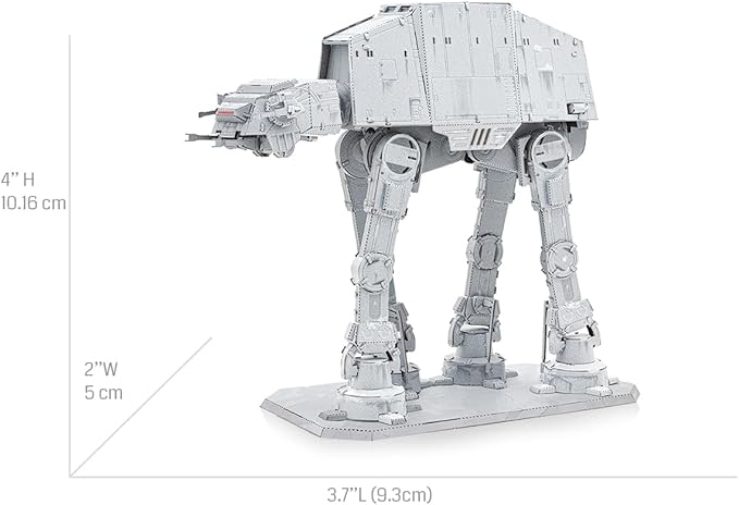 Metal Earth Premium Series Star Wars Imperial AT-AT Kit de Modelo 3D miniatura 2