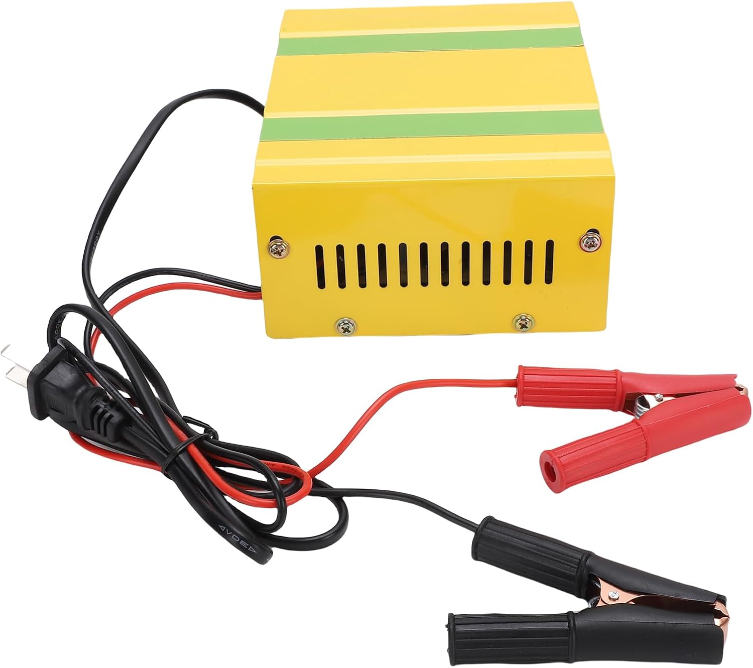 WALFRONT Smart Battery Charger 12V 24V 220W Fully Automatic Maintainer with Over Temperature Over Current Overcharge Reverse Connection Short Circuit and Voltage Stabilization Guard for (US Plug)