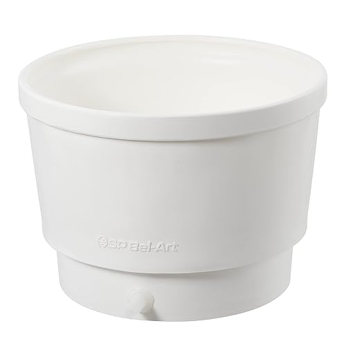 Miniatura 11 de SP Bel-Art - Embudo de mesa Buchner de polietileno con placa extraíble de porosidad gruesa; diámetro interior de 18 pulgadas, 11.5 pulgadas