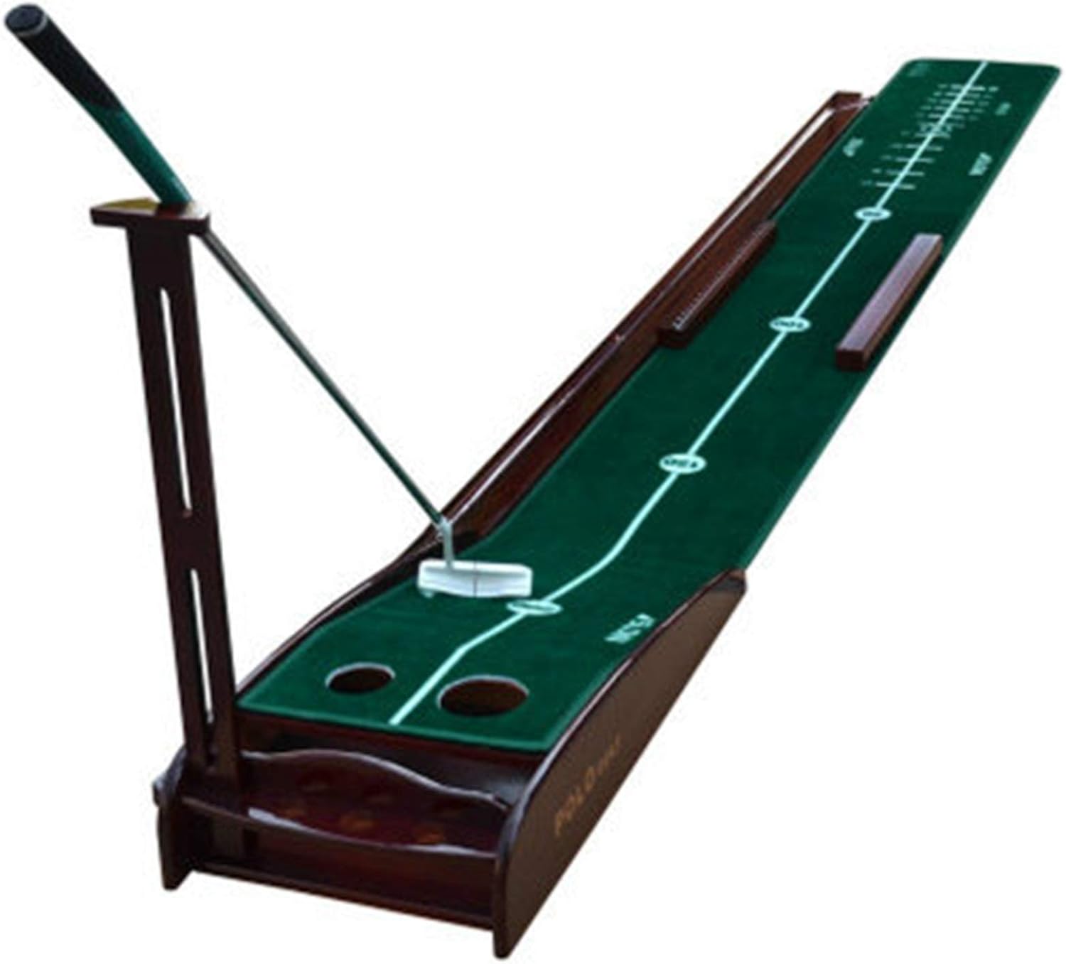 Golf Putting Trainer Mat Indoor Golf Mat Golf Practice Training Aid for Home or Office