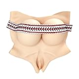 7th Generation Silicone Breast Forms Fake Breastplate Bra Enhancer for Mastectomy/Flat Chest Women