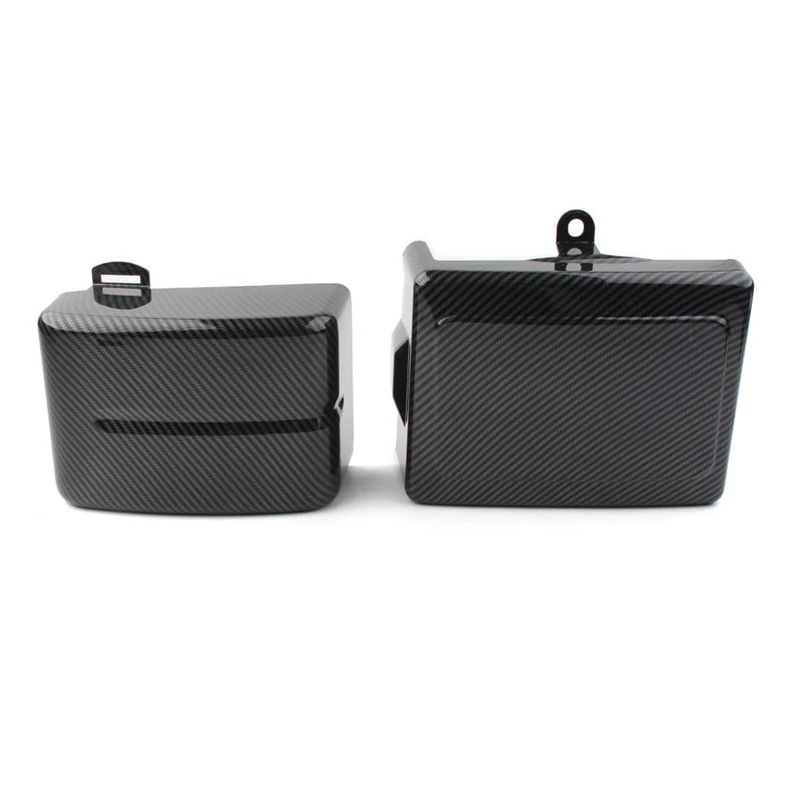 Protection batterie couvercle ABS carbone anti-projection pour Dyna FXDB - 7
