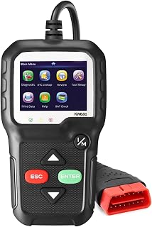 Enhanced Check Engine Light, Scan Tool OBD II Scanner, OBD2 Diagnostic Tool Car Code Reader