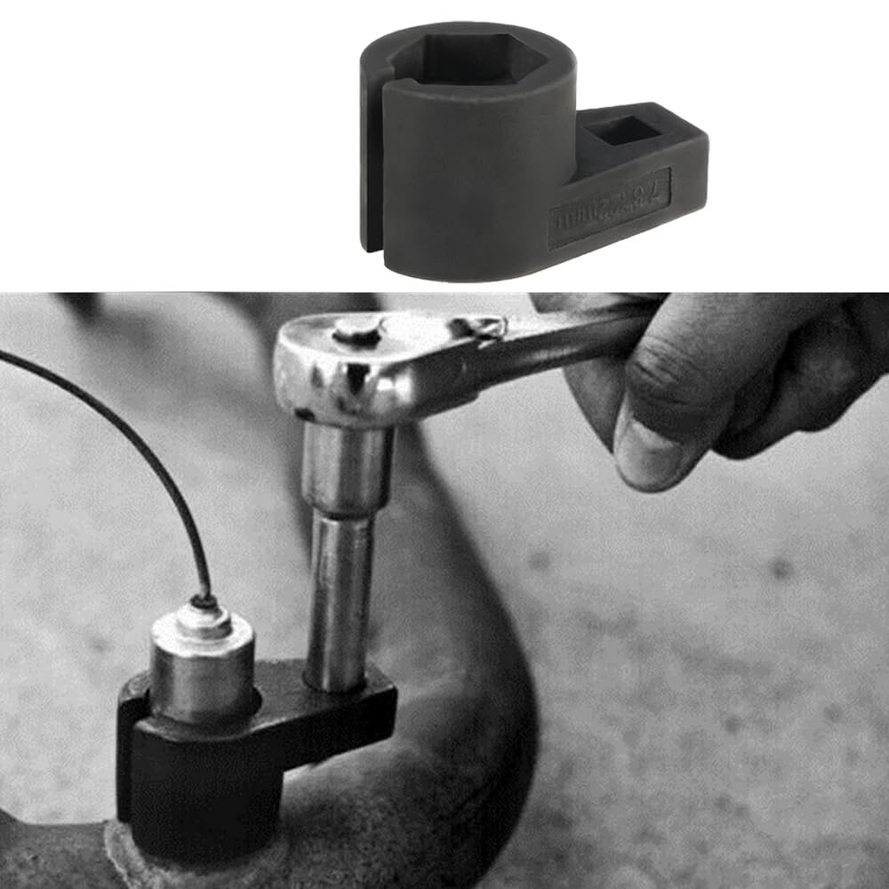 GEARLEADER Oxygen Sensor Socket NOX Sensor Lambda Socket Removal Tool 22mm 3/8-Inch with Wide Side Cutout Fit for Most Vehicles and Trucks - Image 4