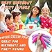 20 Pack Stretchy String Fidget Toys,Dinosaur Sensory Noodle Strings,Textured Stretchy String for Kids Adults Stress Relief,Party Favors,Christmas Stocking Stuffers