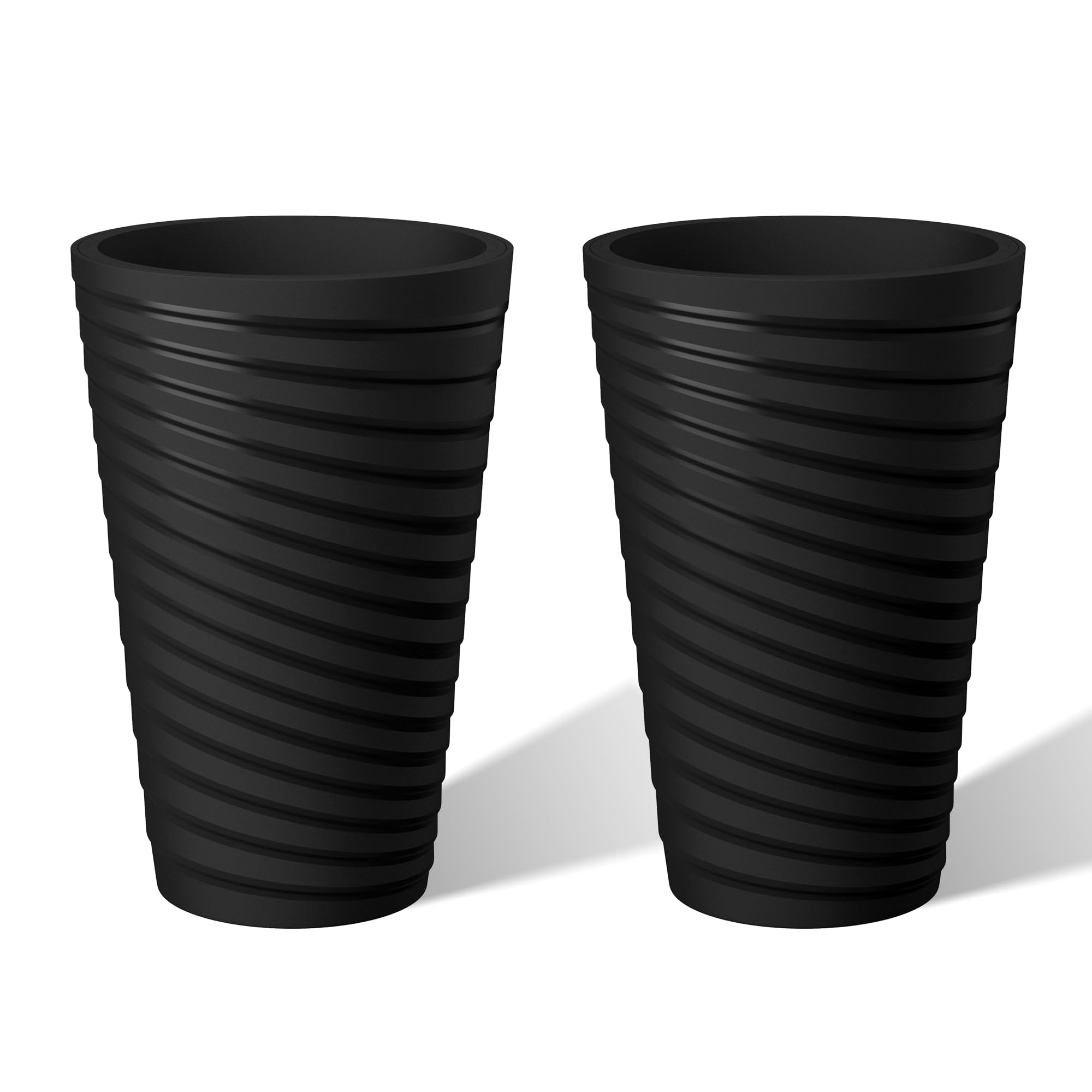 Kante 18 Inch Tall Planter Set of 2