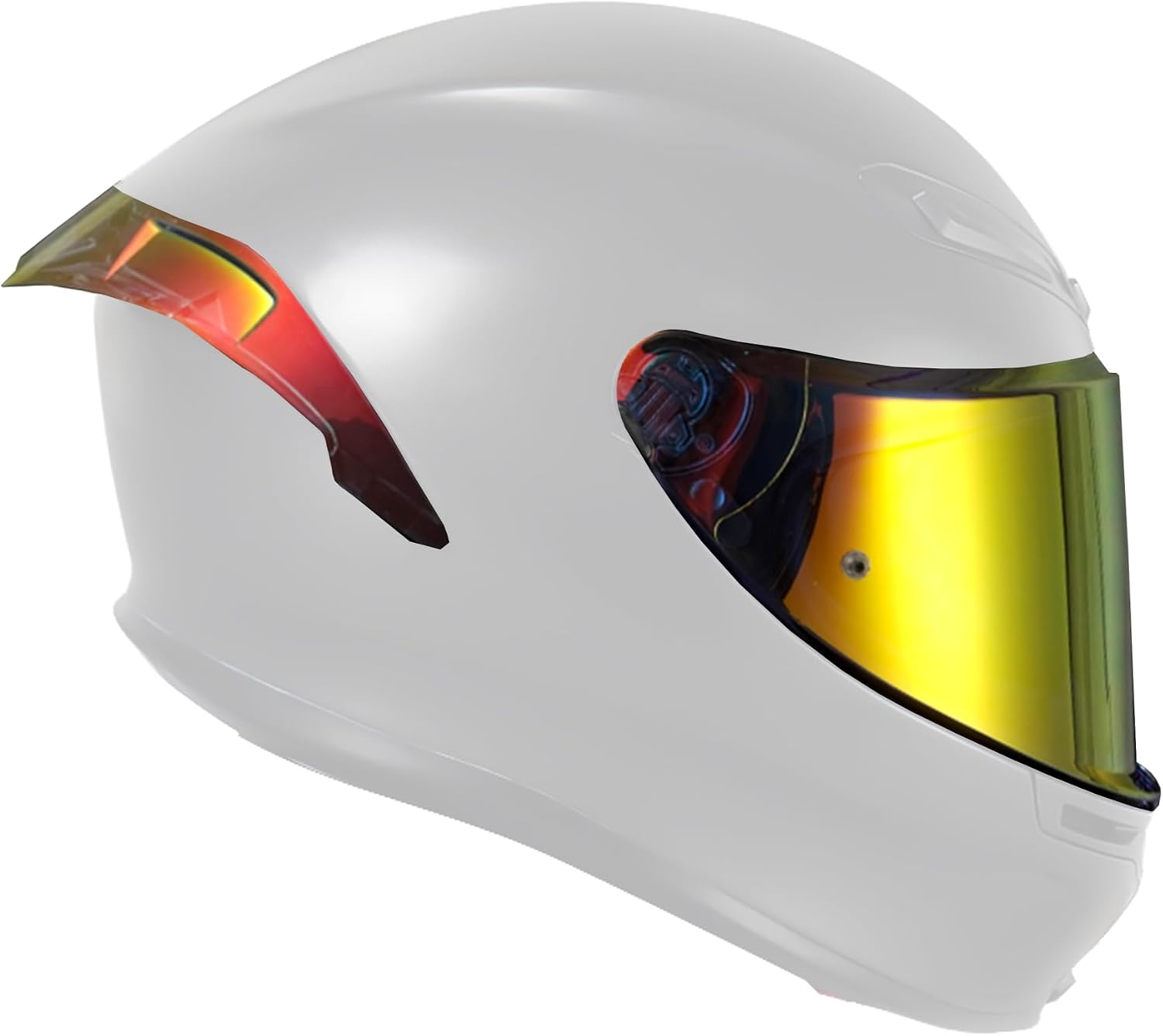 JISYIWOWオートバイヘルメットシールド ミラー対応ヘルメッK6 K6s