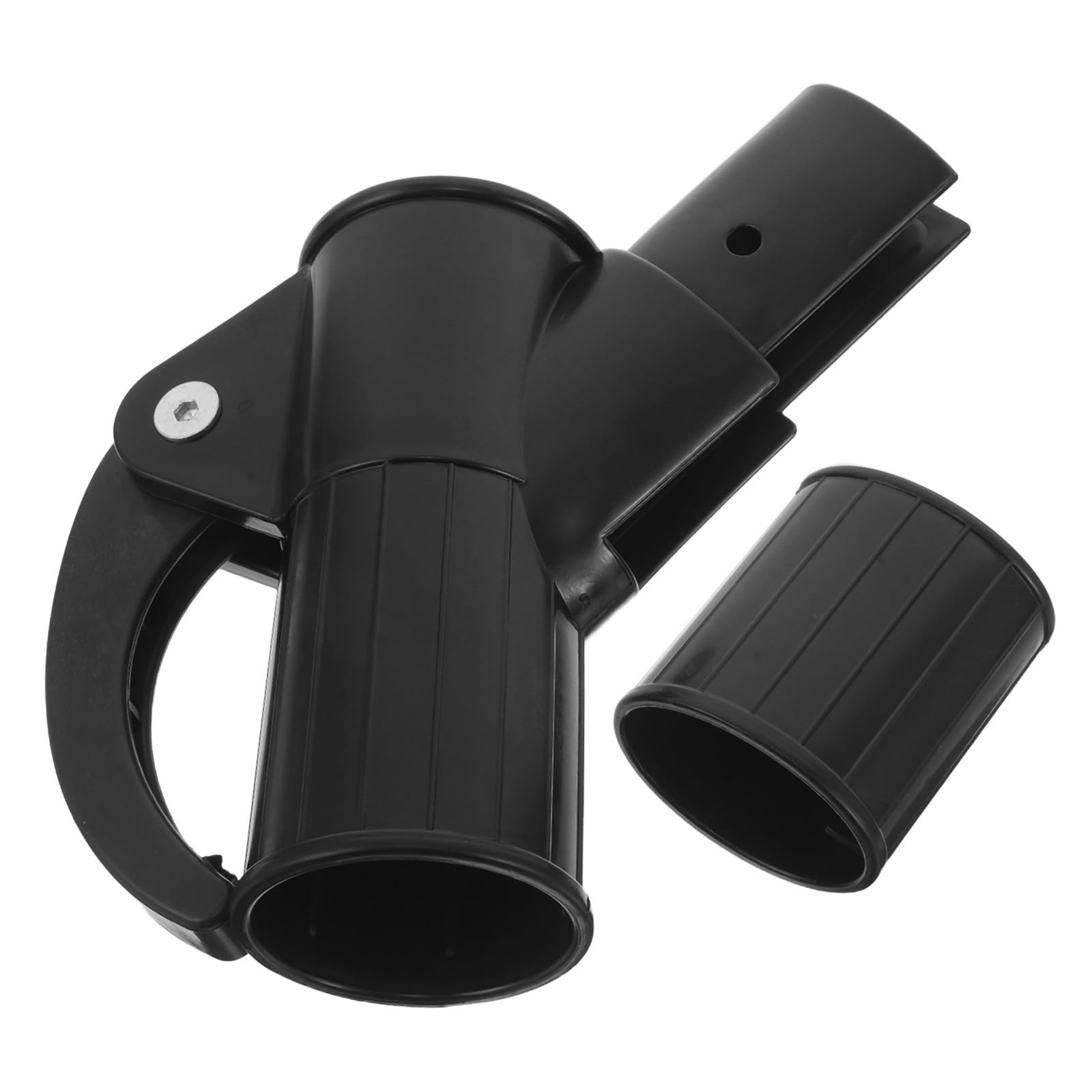 Manga de Sombra de Plátano MAGICLULU de Plástico Negro para Montaje de Toboganes