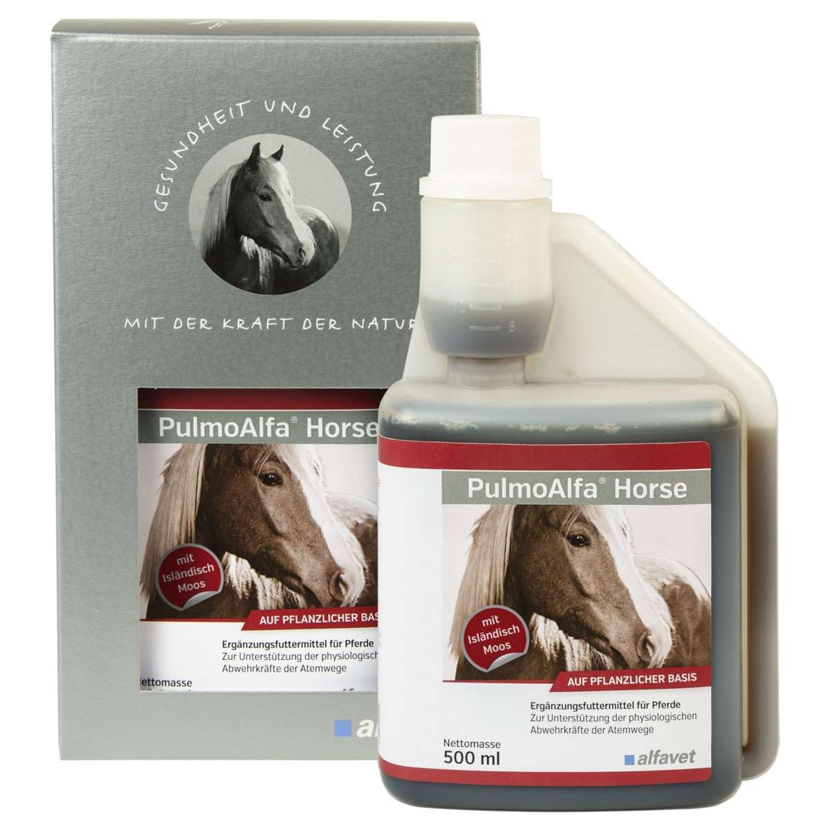 Alfavet PulmoAlfa Horse - 500ml Saft für Atemwege & Bronchialsystem