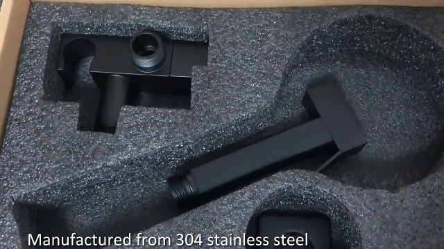 Doccetta Per Bidet In Ottone Nero - Per WC, Con Tubo 1.5m, Acqua Fredda, Igiene Personale - Foto 9