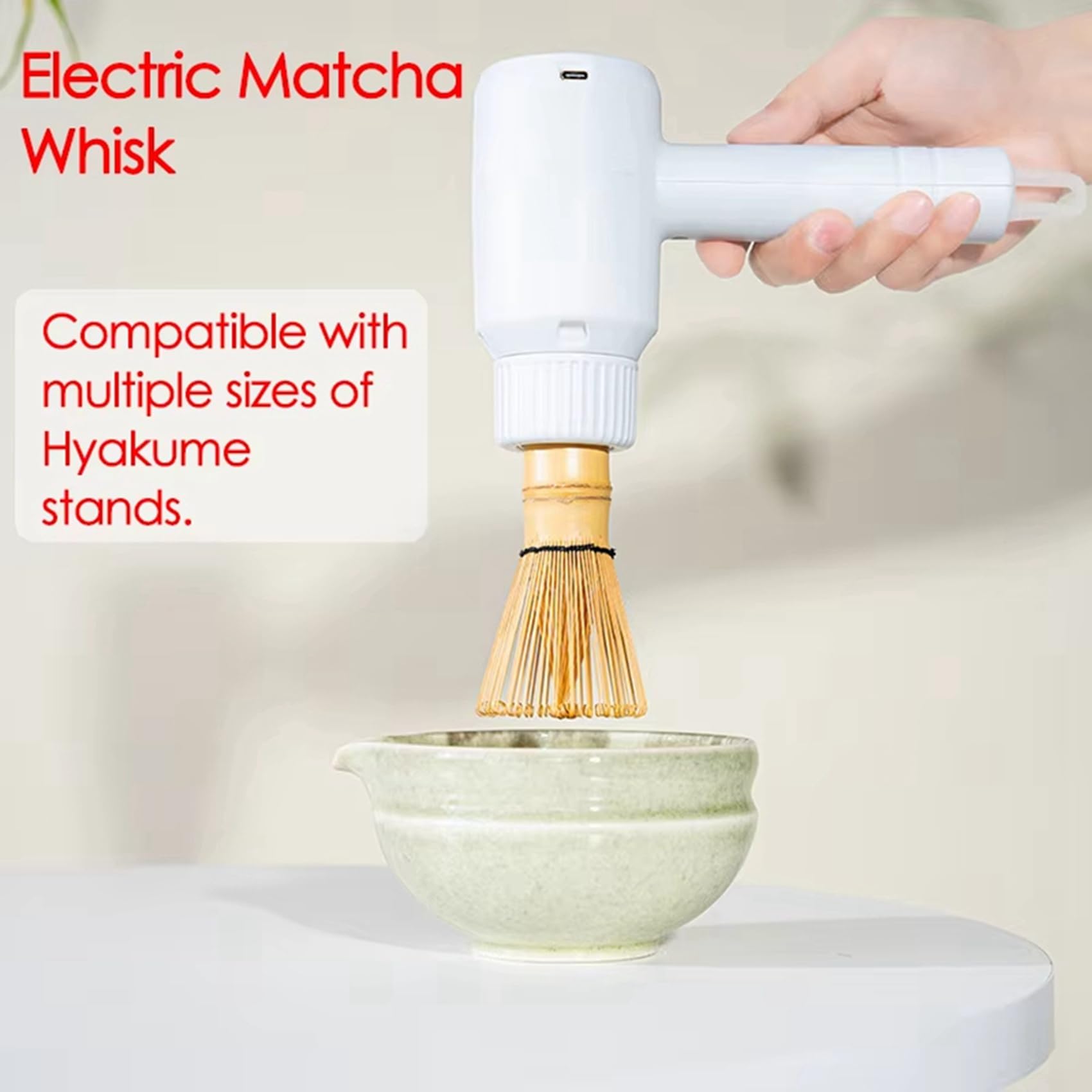 2 x elektryczna trzepaczka do matchy, możliwość ponownego ładowania, szybkie ubijanie, narzędzie do blendera matcha, do domowego sklepu z napojami, do przygotowywania herbaty DIY