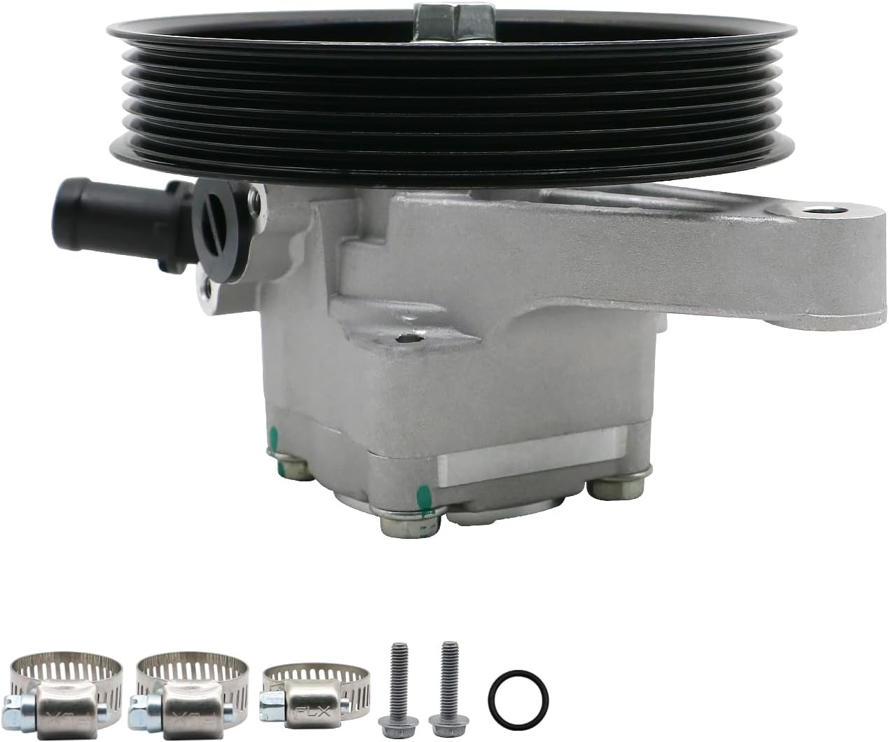 Power Steering Pump with Pulley Fits for 2005-2008 Honda Pilot 3.5, 2005-2010 Honda Odyssey 3.5, 2003-2006 Acura MDX 3.5, 2007-2013 Acura MDX 3.7, Power Assist Pump 21-5442