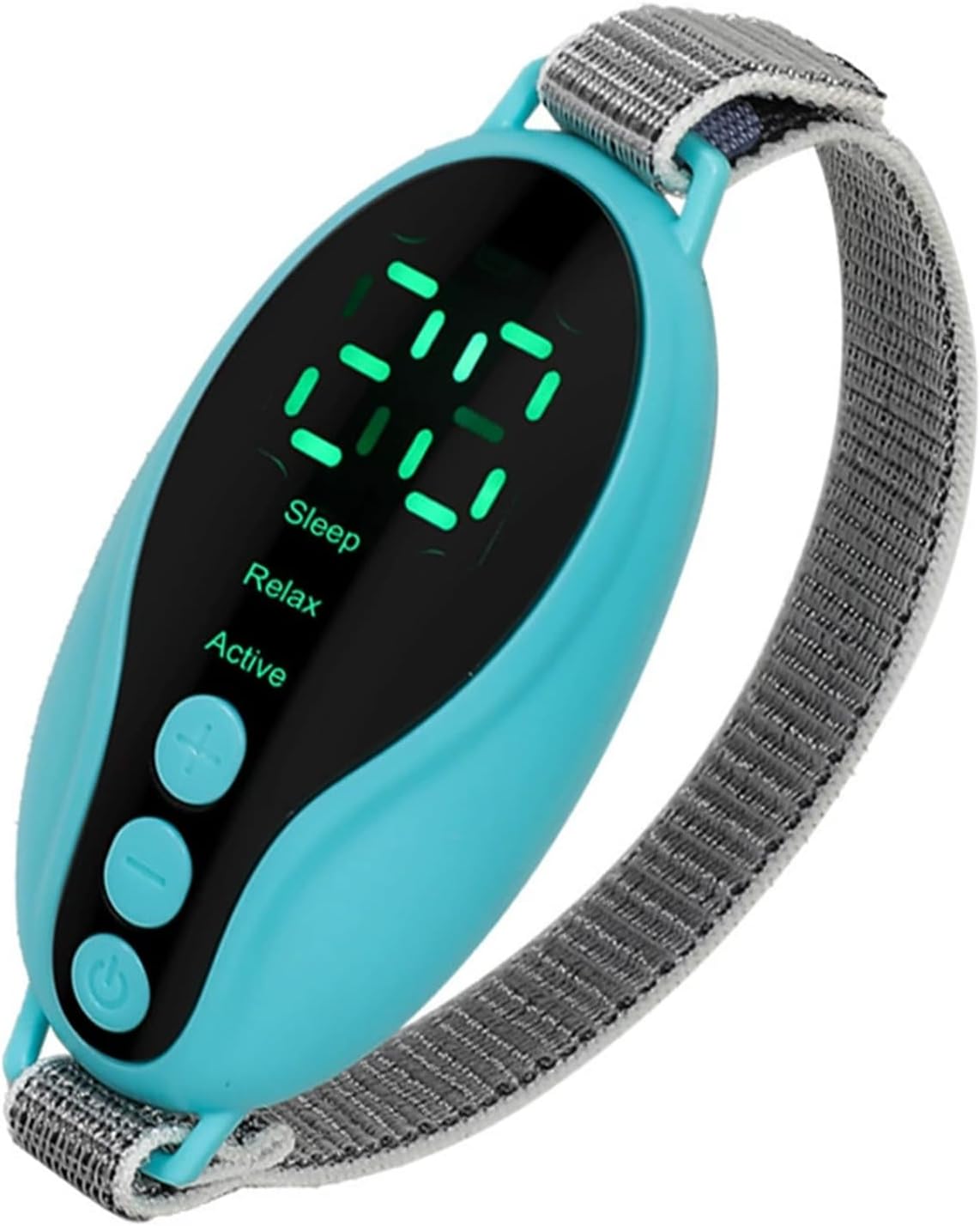 Anxiety Relief Device – Handheld Sleep Aid with Low-Frequency Pulse, Portable Microcurrent Therapy for Insomnia & Stress Relief, USB Rechargeable (Green, 1Pcs)