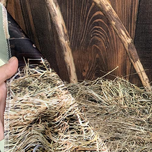 Fus 5X7Ft Latest Waterproof Cotton Polyester Photography Background Washable Christmas Backdrop Stable Backdrop Ft-4240 #TOP4