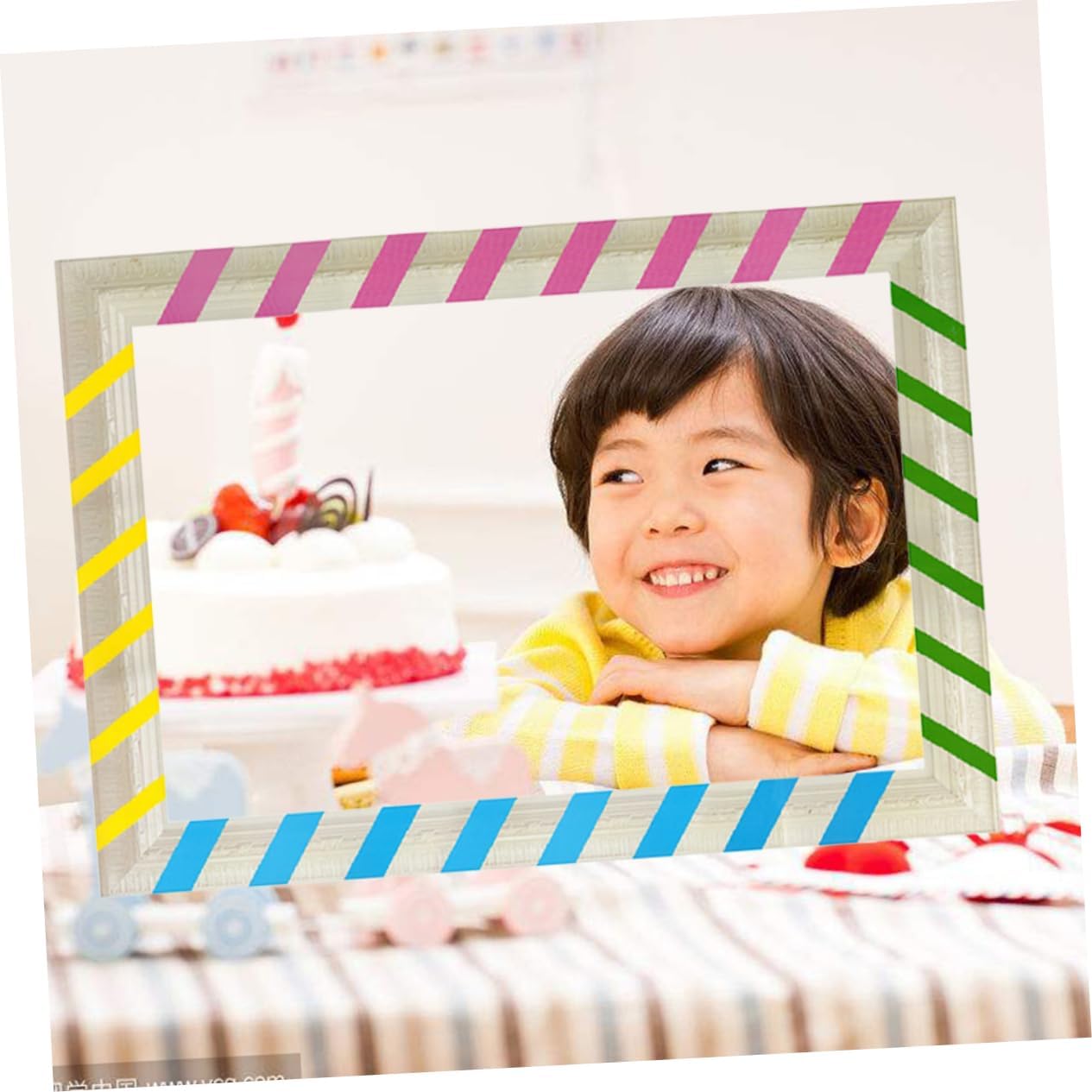 DIY Paper Photo Frame Props 68x48cm Creative Wedding Photo Booth for Bachelorette Party