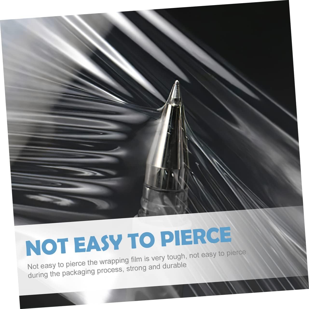 Credit Membrane Stretch Wrap Handle Moving Tape Packaging Tape Cellophane Roll Self-Adhesive Stretch Film