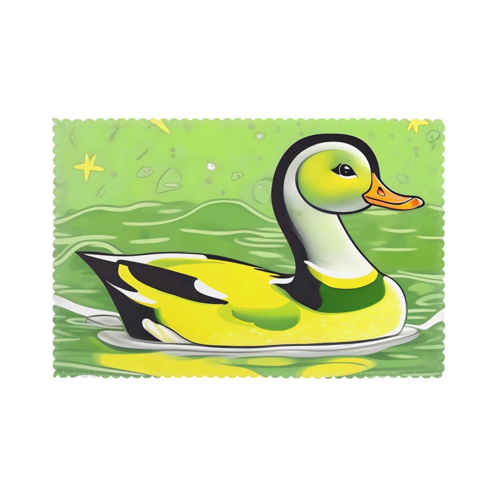Sets de table 30 x 45 cm lavables Green Duck contre les taches