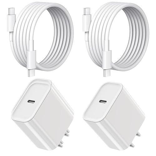 Miniatura 8 de Cargador rápido para iPhone, cargador de iPhone de 10 pies, largo de 10 pies, cargador rápido de Apple USB C a cable Lightning, paquete de 2