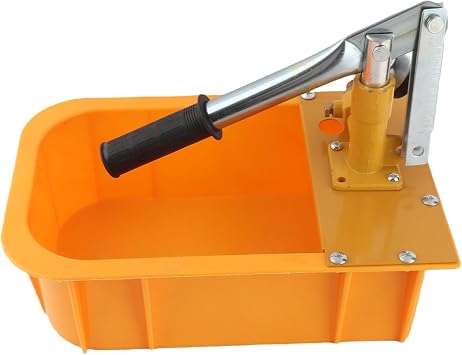 Hydrostatic Pump Tester, Hydraulic Pressure Test Pump with Gauge, Hydraulic Manual Water Pressure Tester Kit, Water Leakage Pressure Tester Pump for Pipeline, Hydraulic Pressure Test Kit
