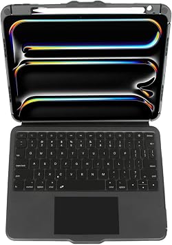Targus THZ989TR VersaVu iPad Pro 13 inch (M5/M4) Illuminated Bluetooth Turkish Keyboard Case
