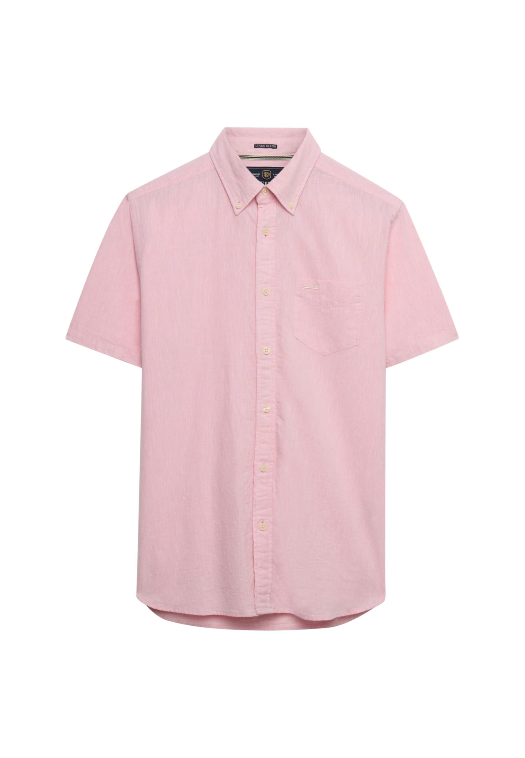 Superdry Rose City Cotton And Linen Shirt