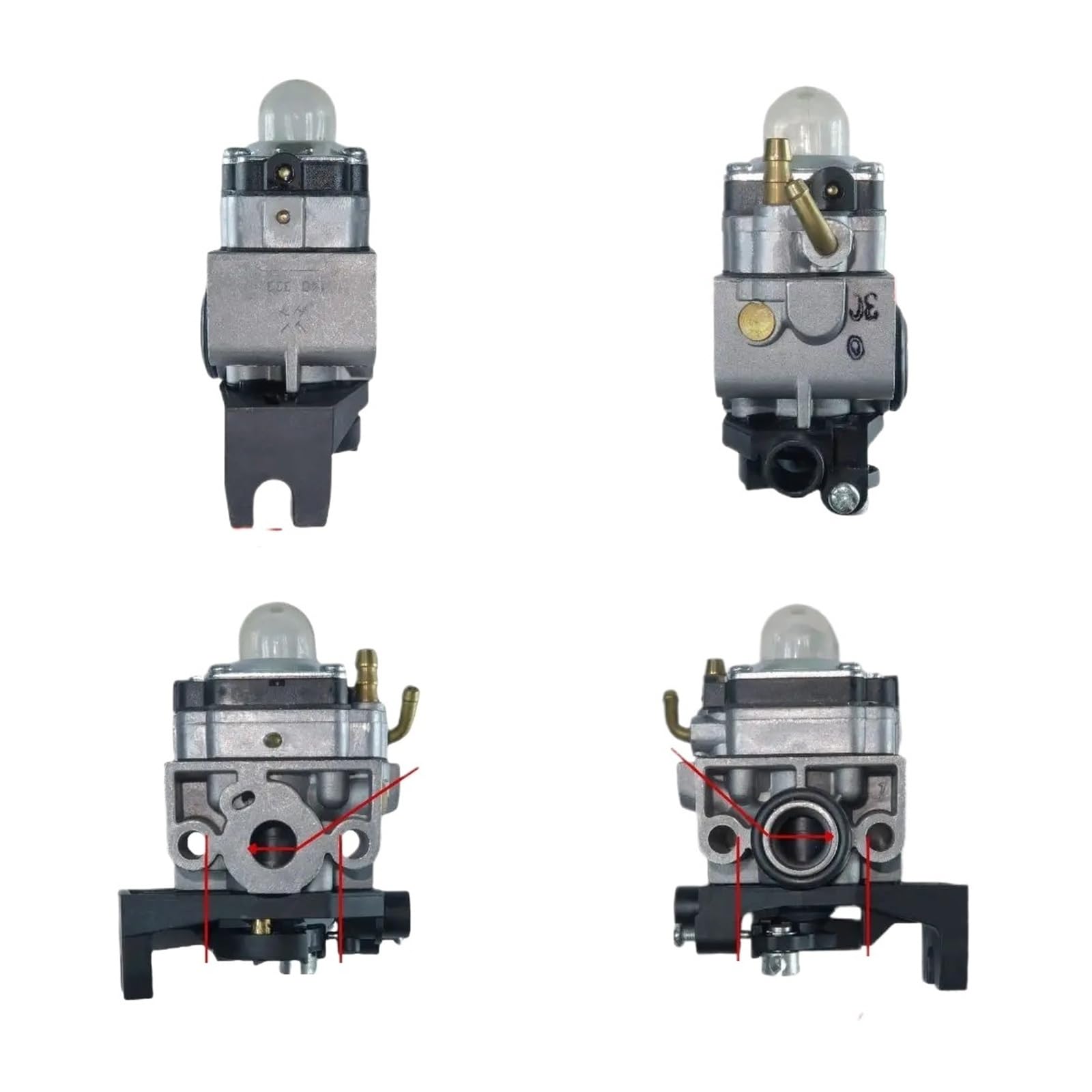 Compatible con carburador de cortacésped de 4 tiempos H0nda GX25 GX35 HHB25 HHT35 HHH25 HHT35S 16100-Z0H-825 16100-Z0H-053.(GX35 SET)