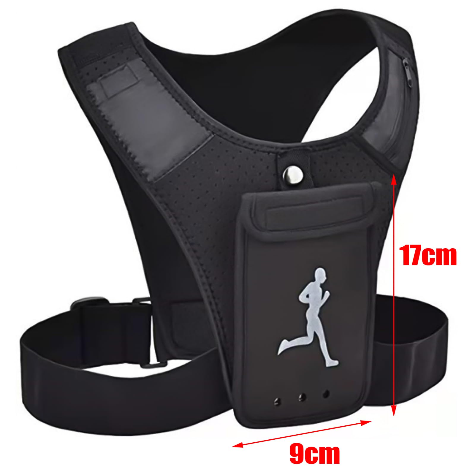 JSTHHTT Marsupio Running Uomo & Donn, Marsupio Running Impermeabilità Marsupio Corsa Running, Pettorina da Corsa, Marsupio da Corsa per Cellulare, Marsupio Sportivo Adatto Per Correre Viaggiare