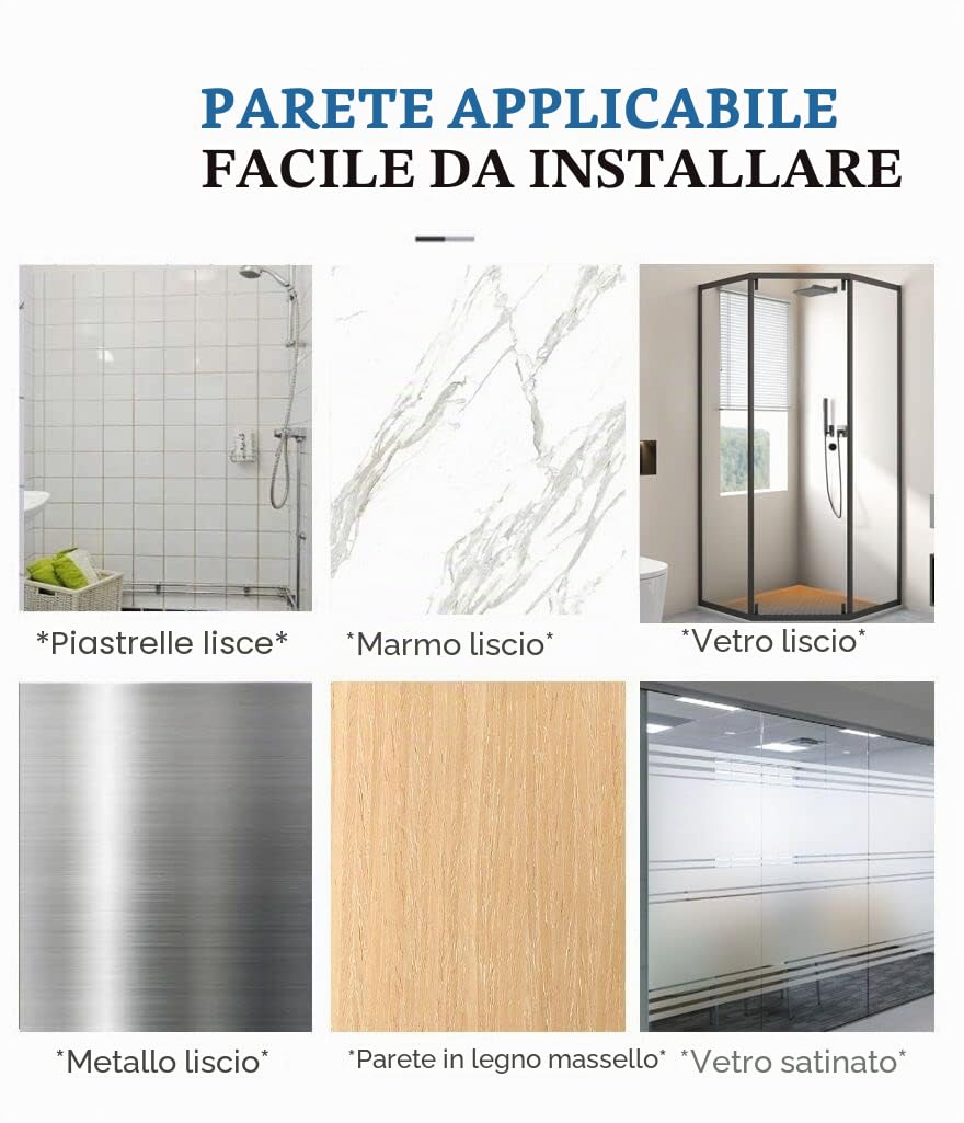 Porta carta igienica autoadesivo in acciaio inox, non richiede fori, forte adesivo e impermeabile. Prodotto da BIIYOOVE