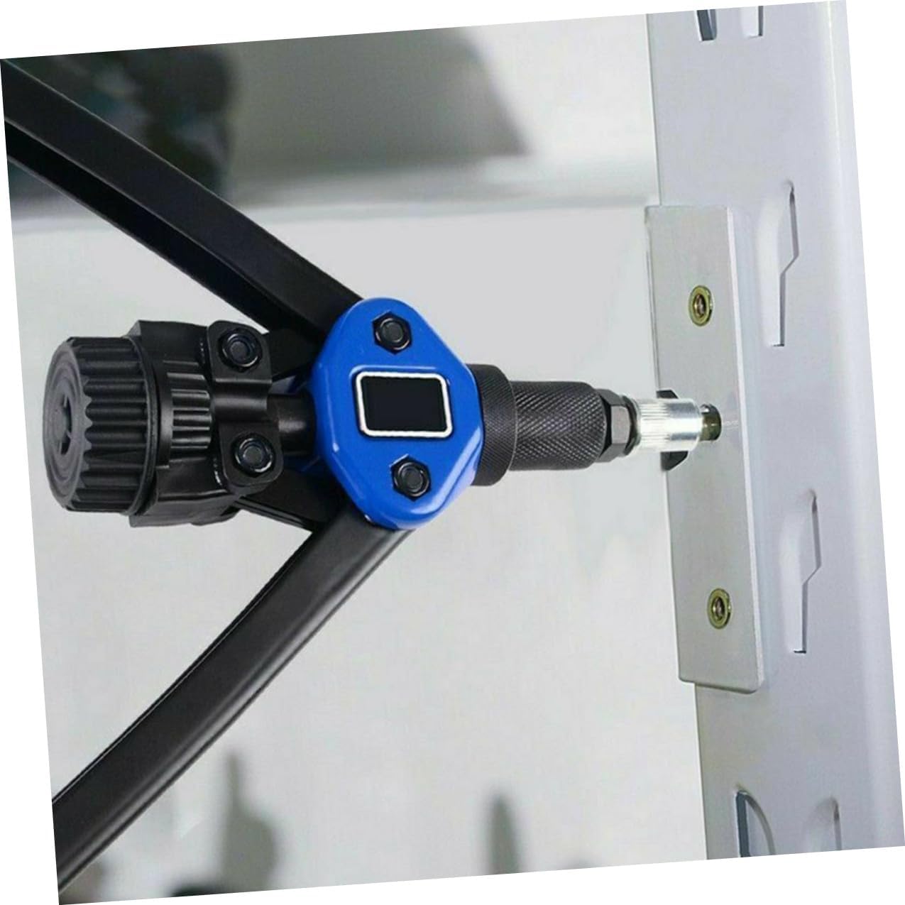 Alipis 140pcs Manual Riveter Setter Kit M3-m Size Threaded Nut Nail Setter with Plastic Carrying Case for Automotive Repair and Workshop Use