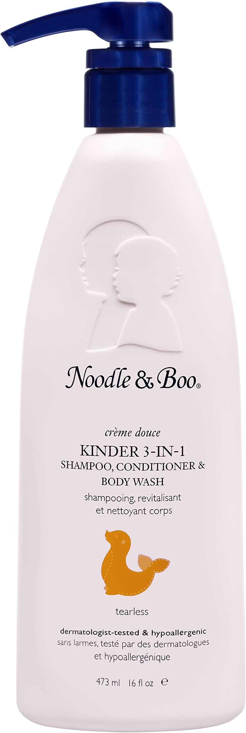Noodle & Boo Kinder 3-in-1 Shampoo, Conditioner & Body Wash for Baby