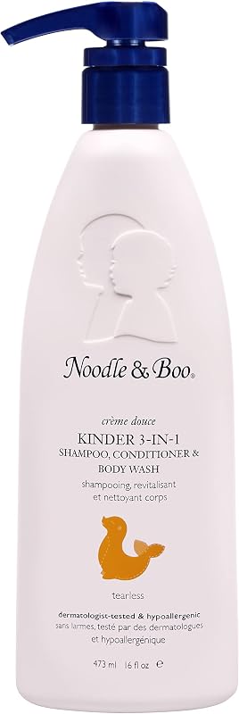 Noodle & Boo Kinder 3-in-1 Shampoo, Conditioner & Body Wash for Baby