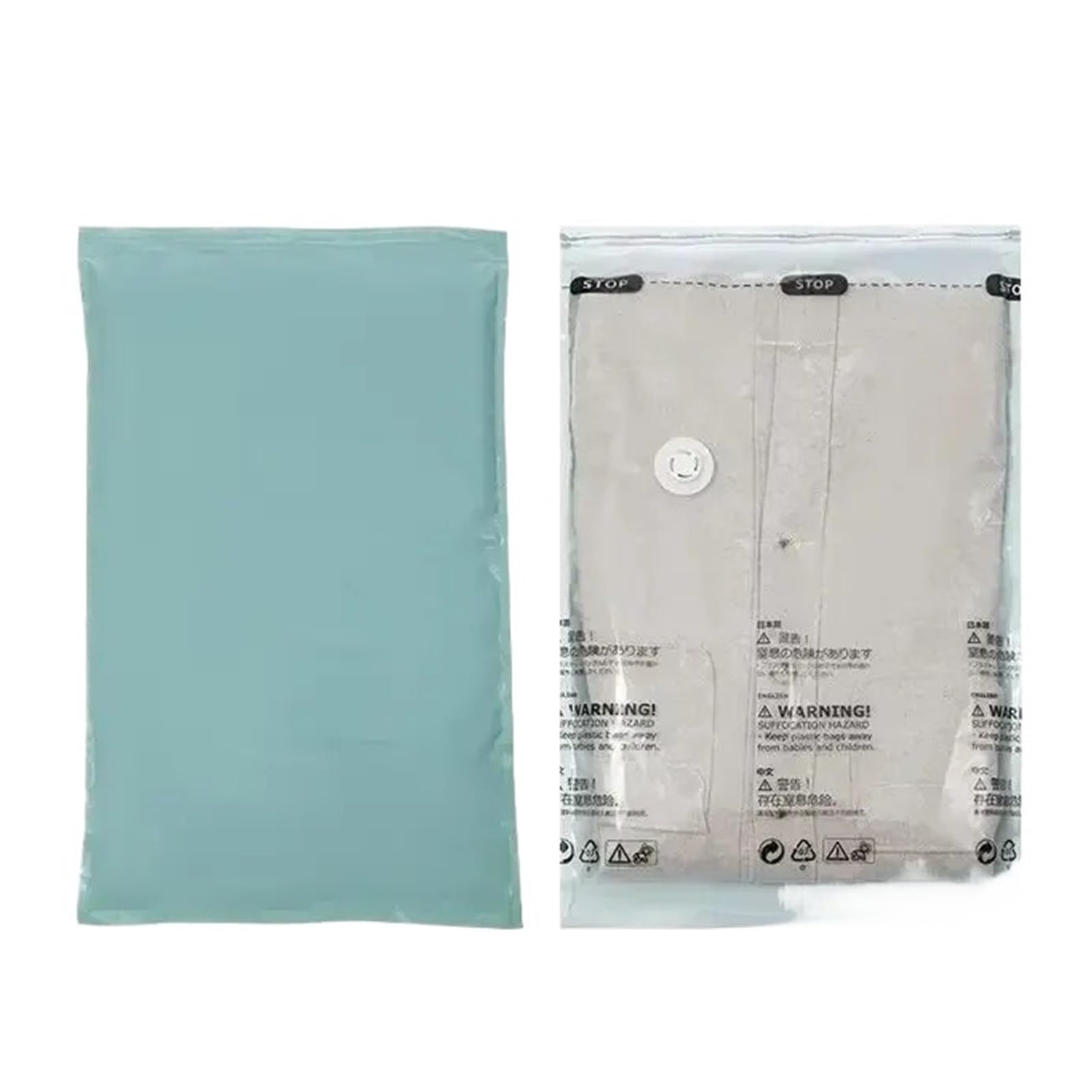 5pcs/set No Need Pump Vacuum Bags Large Plastic Storage for Storing Clothes Blankets Compression Empty Bag Travel Accessories For Travel
