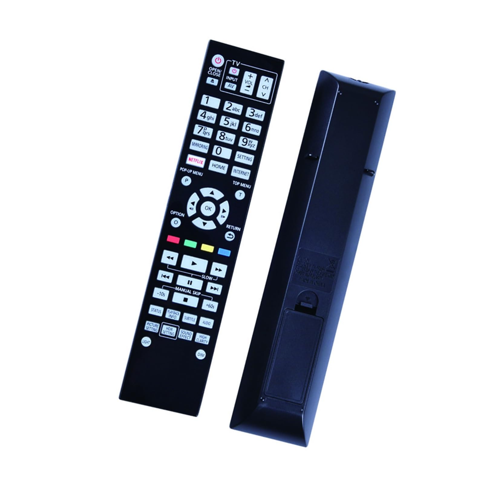 1pc telecomando adatto for lettore di dischi Blu-ray Panasonic 4K DP-UB320GN DP-UB330 DMP-UB400 DP-UB420 DP-UB420GN DP-UB450
