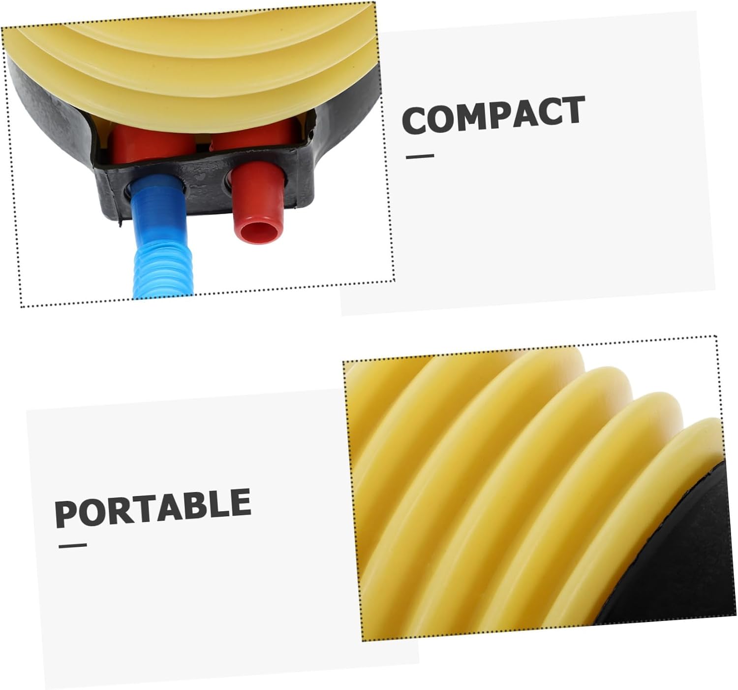 Foot Pump Inflation Lighted Beach Balls Pool Inflatables Hand Foot Pump Air Pump for Paddling Pool Swag
