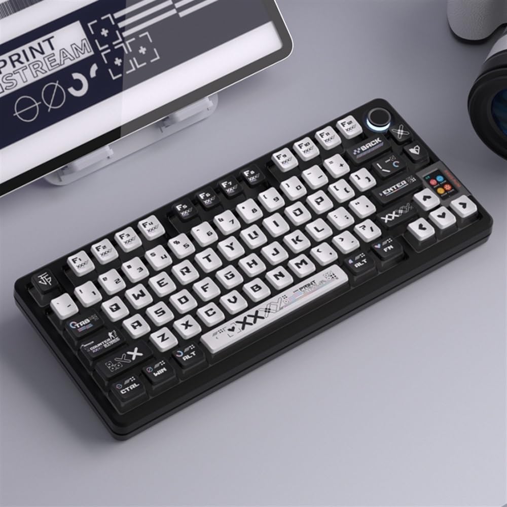 PrintStream Półprzezroczyste klawisze, mechaniczna klawiatura do gier CSGO profil OEM PBT+PC Keycap